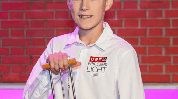 Florian, Peacelight child 2025. Foto: ORF